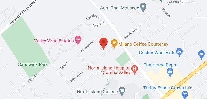 map of 2500 MISSION ROAD